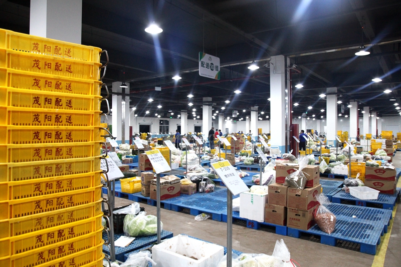諸暨市教育局領(lǐng)導(dǎo)到浙農(nóng)茂陽(yáng)檢查秋季開學(xué)配送工作