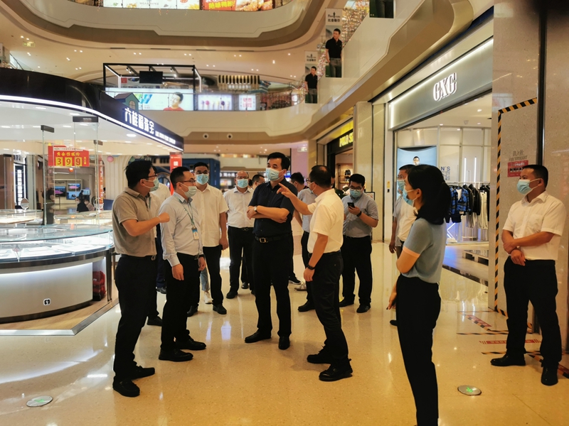 樂(lè)清市委副書記、市長(zhǎng)徐建兵調(diào)研樂(lè)清華都&middot;天元廣場(chǎng)