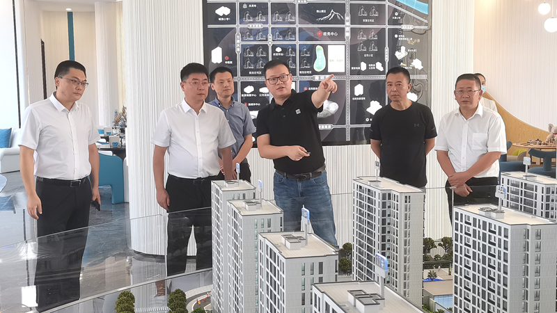 松陽縣委副書記梁海剛到美林&middot;南宸府項(xiàng)目調(diào)研