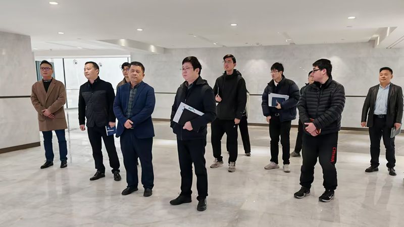 杭州高新科創(chuàng)集團、濱江區(qū)互聯(lián)網(wǎng)產(chǎn)業(yè)園到訪浙農(nóng)科創(chuàng)園