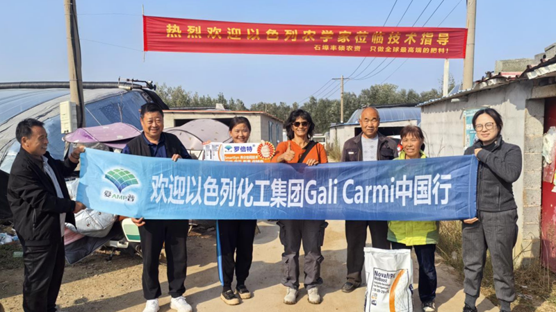 愛普科技攜以色列專家赴東?？h開展西紅柿種植技術指導